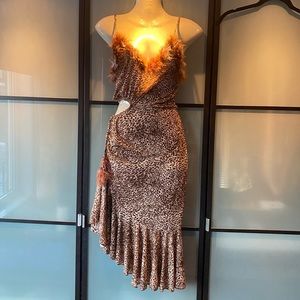 (2 for $25) Cheetah lingerie dress